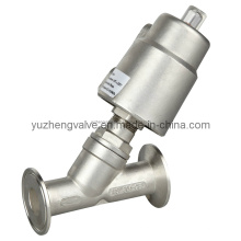 Stainless Steel Pneumatic Control Angle Seat Valve